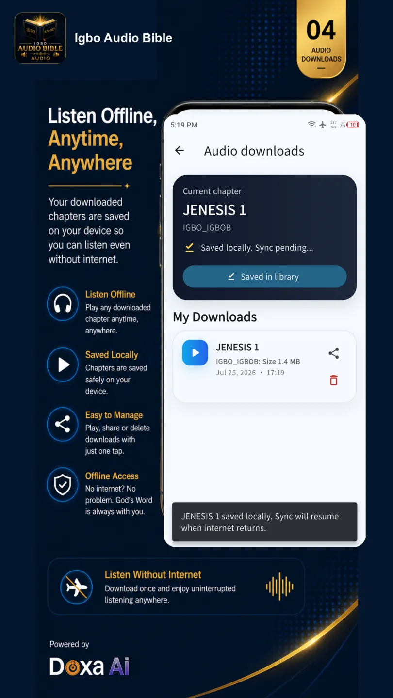 Igbo Audio Bible screenshot 4