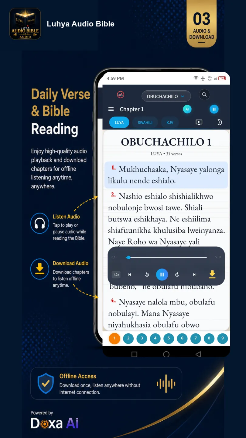 Luhya Audio Bible screenshot 3